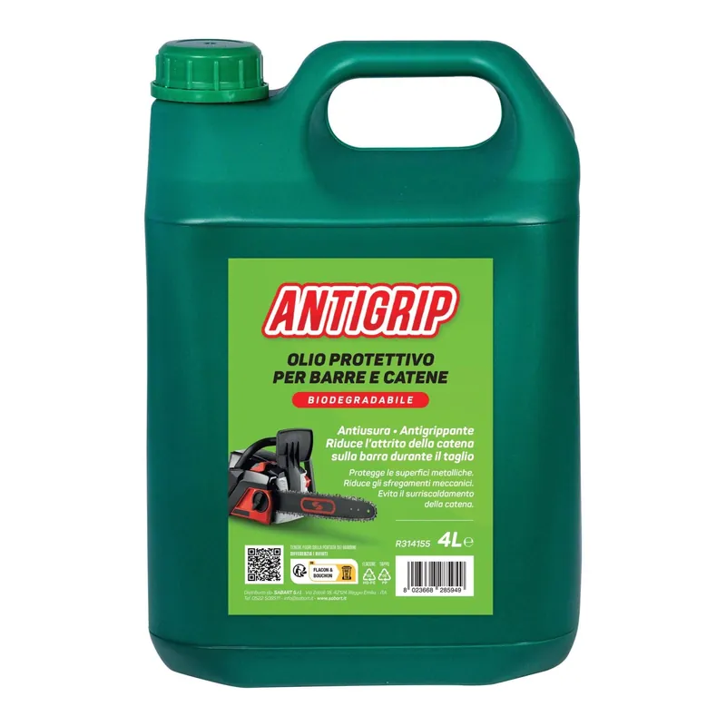 Olio catena motosega Antigrip 4 l Tijdelijk Beschikbaar