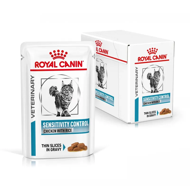 Cibo umido per gatti Royal Canin Sensitivity Control pollo 12x85 g Koopje