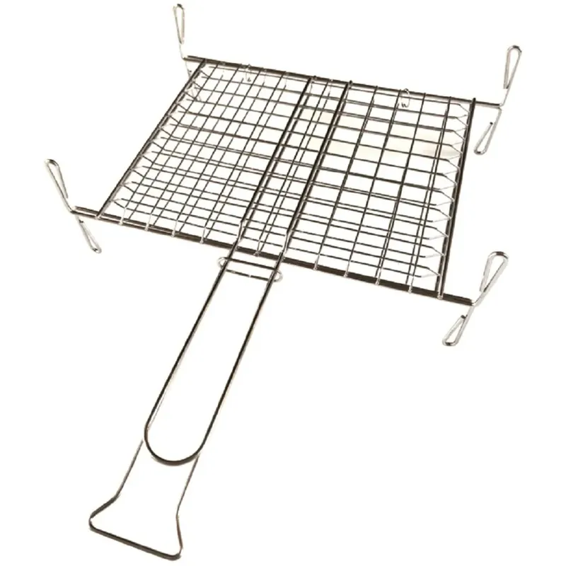 Meest Verkocht Graticola doppia cromata SANDRIGARDEN con piedi 27x37 cm