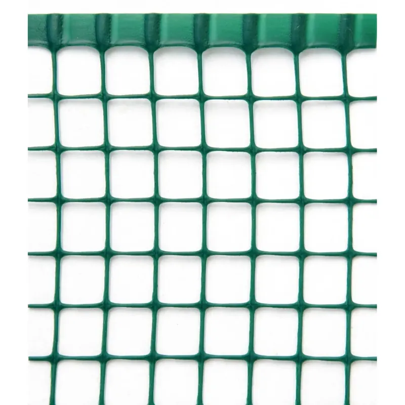 Rete in plastica a maglia 20 mm H 1 m verde al taglio Fabrieksprijs