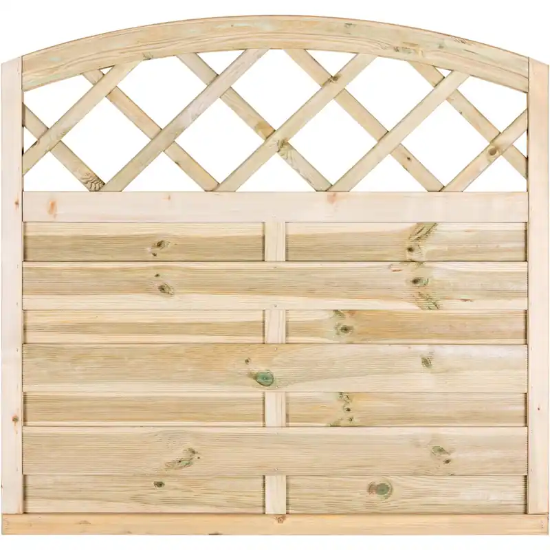 Cancello in legno a maglia diagonale 105x100 cm Dagaanbieding
