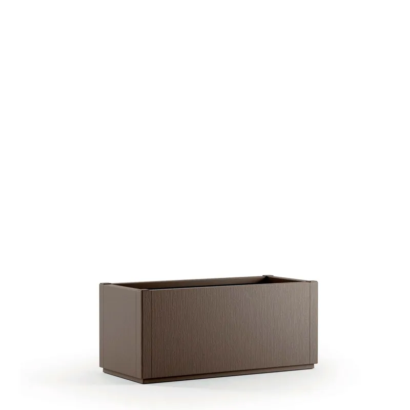 Fioriera da esterno Ethica in plastica tortora 35x80x36 cm Aanbieding