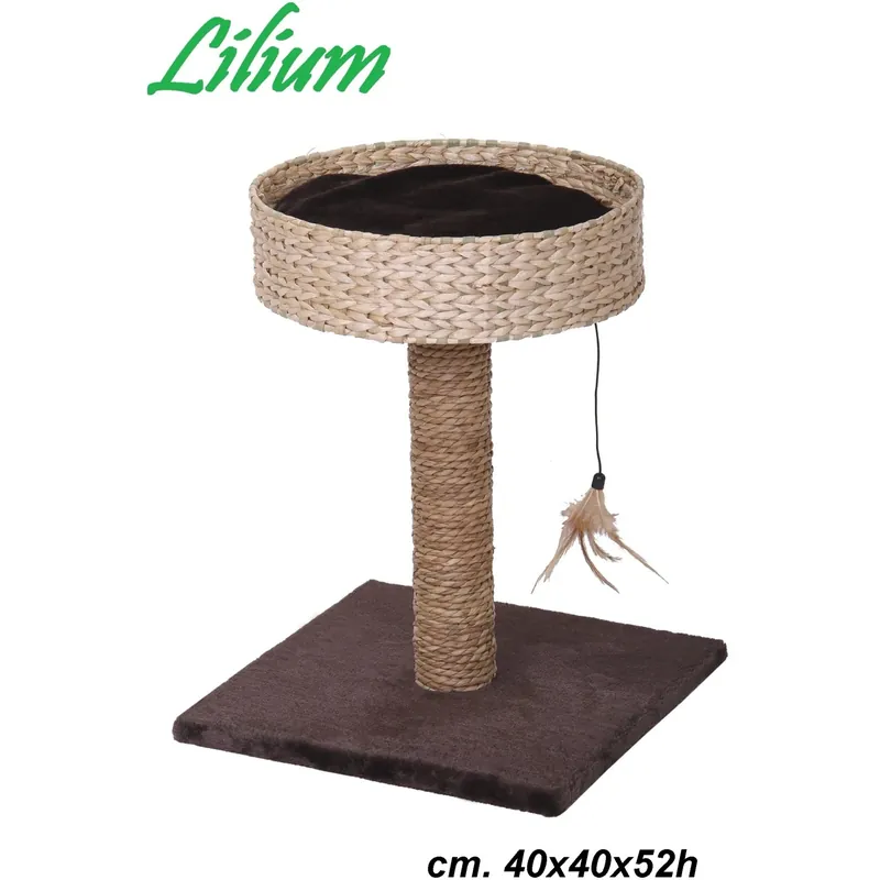 Tiragraffi gatto Natural Lilium 40x40x52 cm Betaalbaar