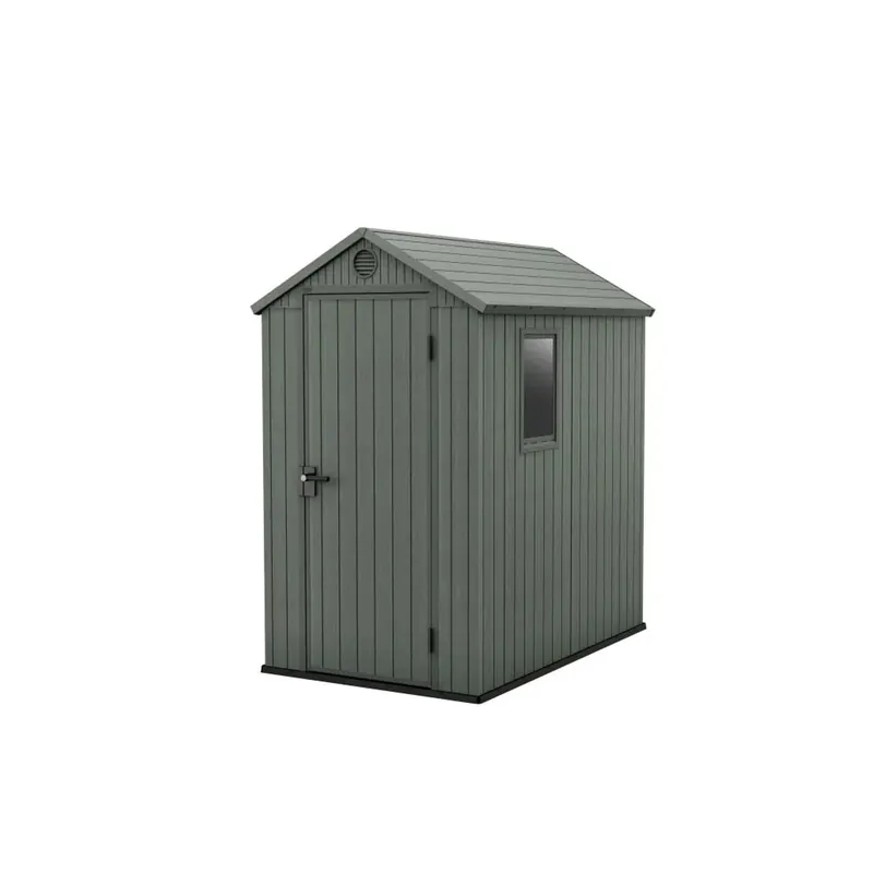 Casetta da giardino Keter in resina Darwin sp. 16 mm verde 2,2 m² Gratis Retour