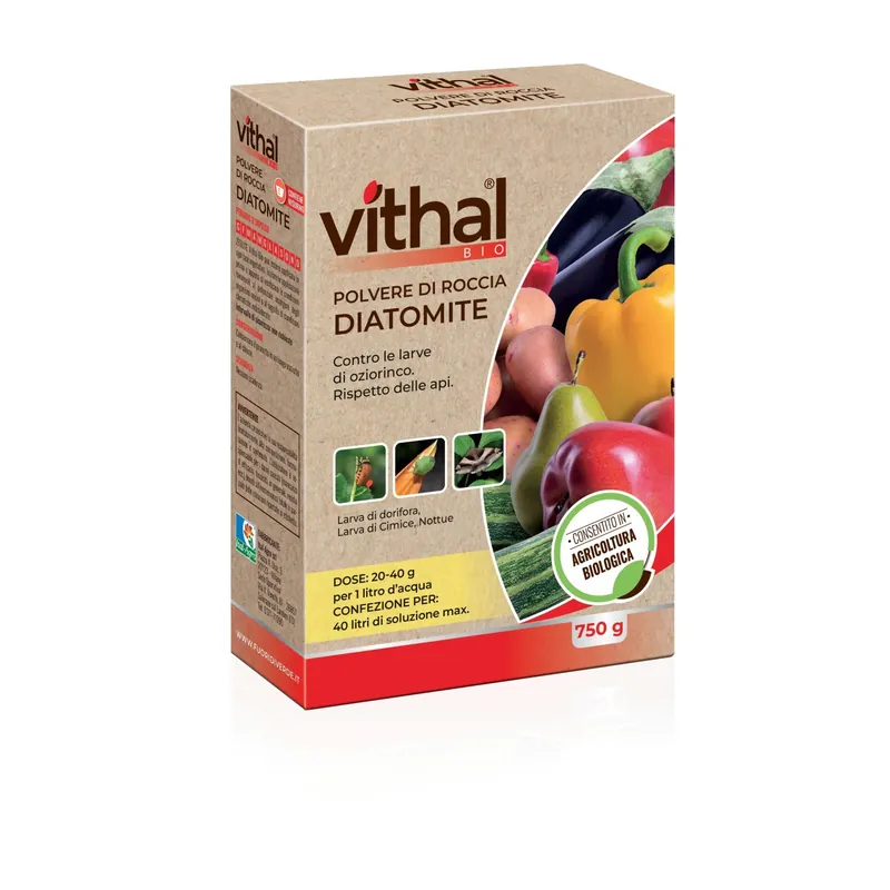 Bestseller Polvere di roccia VithalBIO Diatomite 750 g