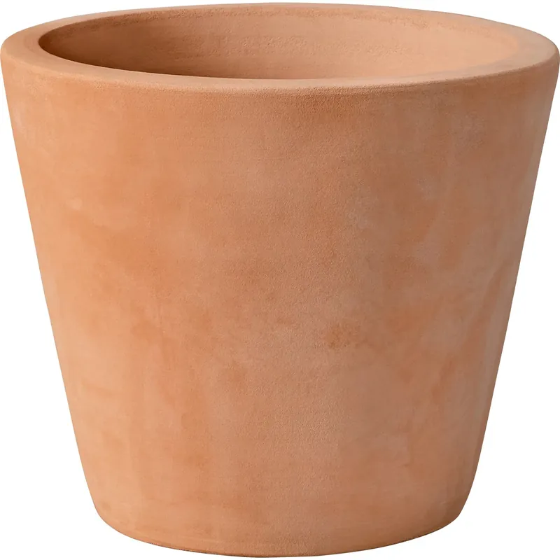 Vaso in terracotta tondo Ø 27 x 23 cm Must-Have