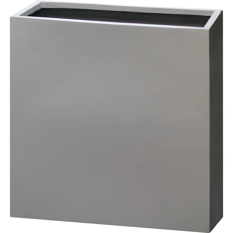 Vaso da esterno in Fiberstone 90x30x40 cm beige Betrouwbaar