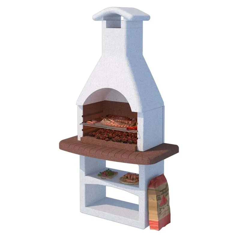 Aanbieding Barbecue a carbonella Misano H 212 x L 110 x P 65 cm