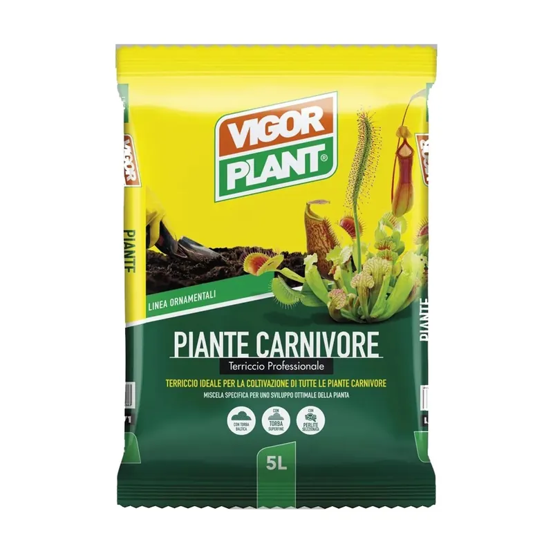 Terriccio Vigorplant professionale Piante Carnivore 5 l Bestseller