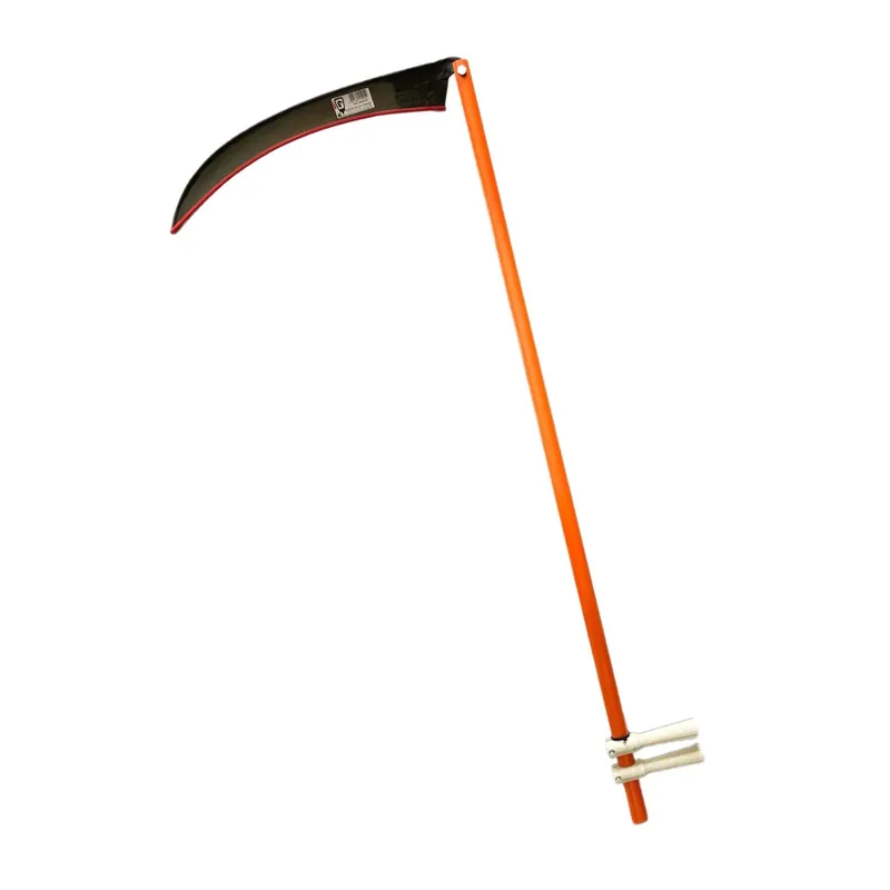 Falce senza barba Maglio S. Tomaso con manico in ferro H 150 cm Alleen Vandaag