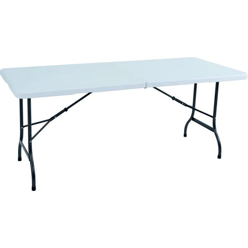 Tavolo set birreria Taloga in acciaio e plastica 180x75x74 cm Rechtstreeks Van De Fabrikant