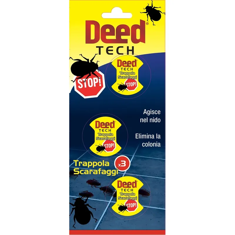 Esca per scarafaggi DEED TECH 3 pz Op = Op