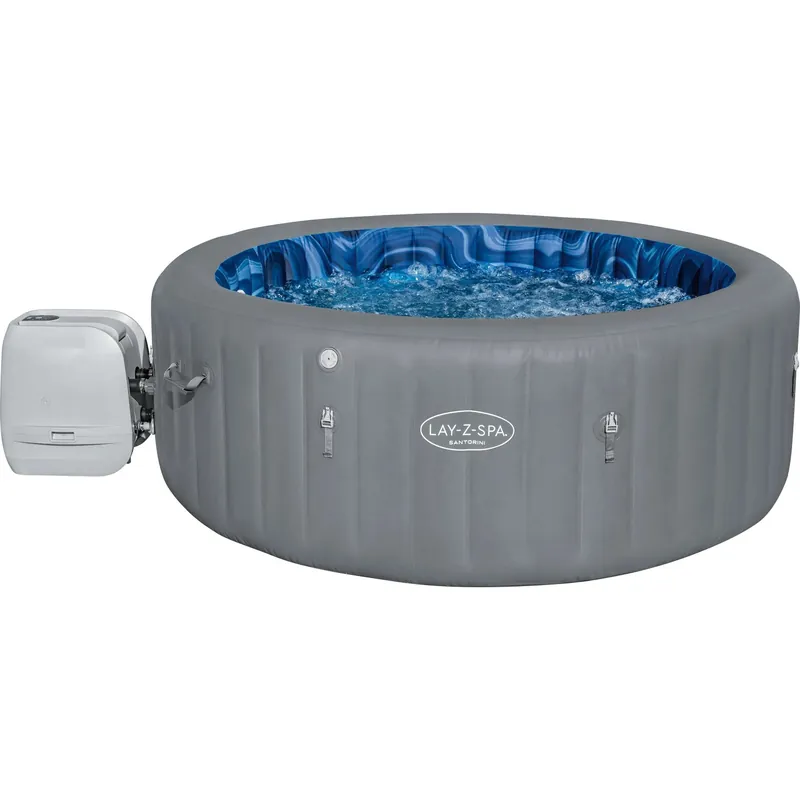 Idromassaggio Bestway LAY-Z-SPA Santorini HydroJet Pro 216x80 cm Finale Uitverkoop