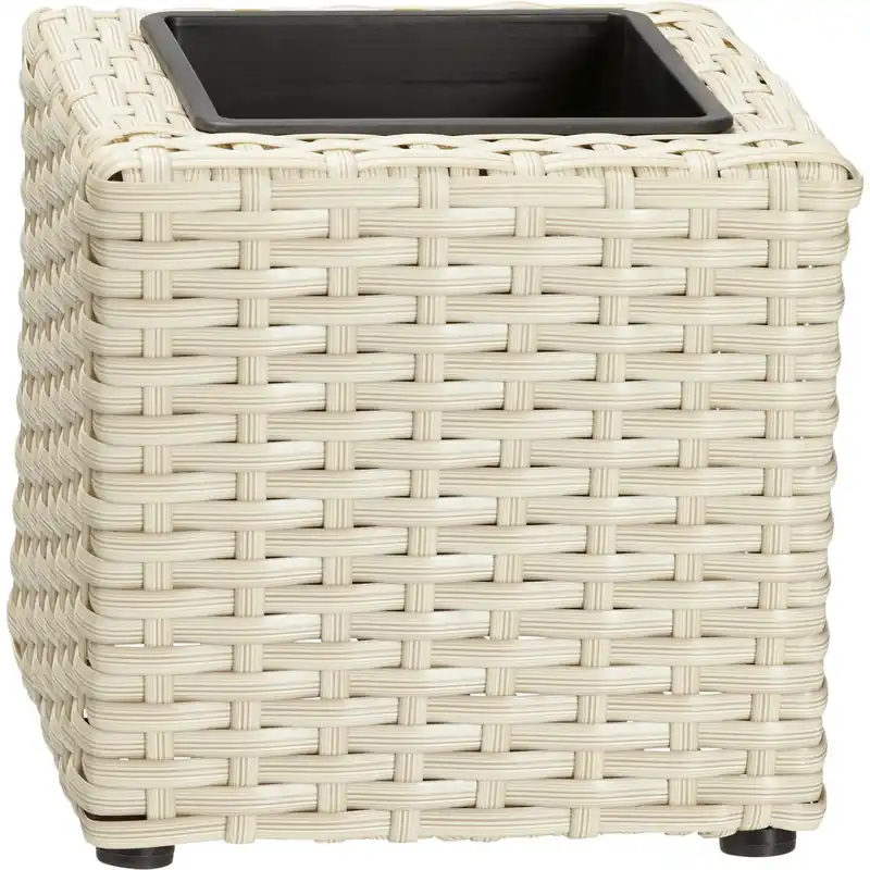Premium Coprivaso 17 cm x 17 cm bianco