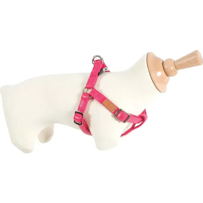 Pettorina regolabile per cani Piccadilly 15 mm fucsia Premium