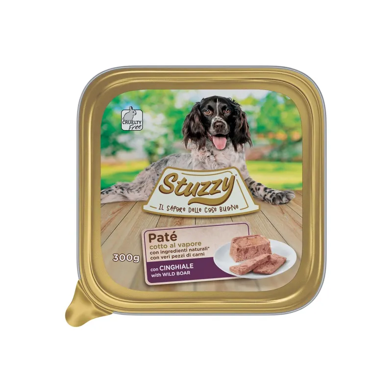 Cibo umido per cani Stuzzy con Cinghiale paté 300 g Lage Kosten