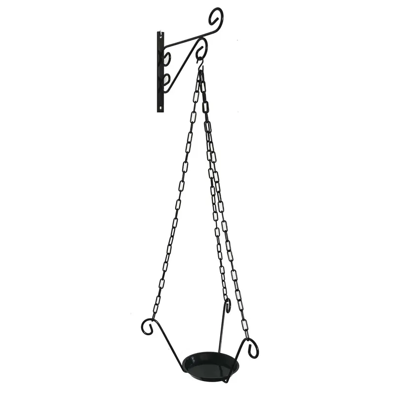 Gancio a parete con mensola e portavaso Ø 22 cm Veilige Betaling