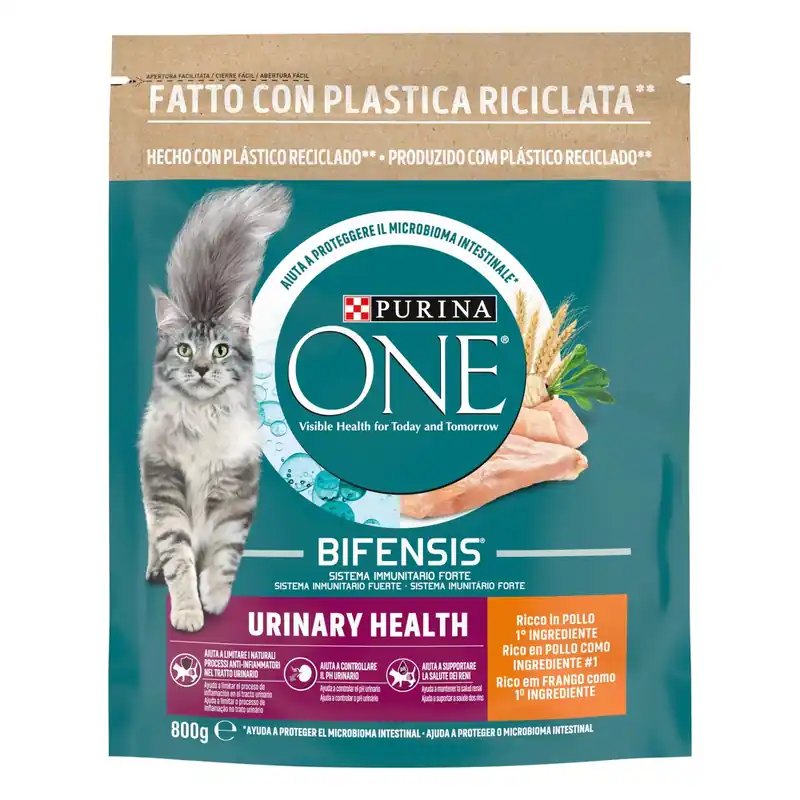 Fabrieksprijs Crocchette per gatti al pollo per tratto urinario Purina ONE 800 g