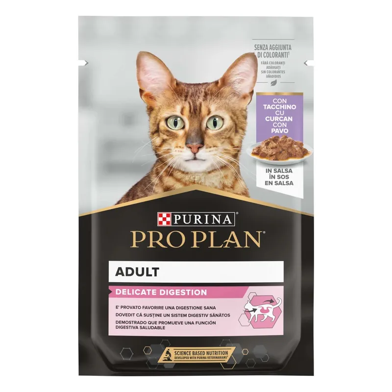 Must-Have Cibo umido per gatti Purina ProPlan Sterilized 7+ con tacchino 85 g