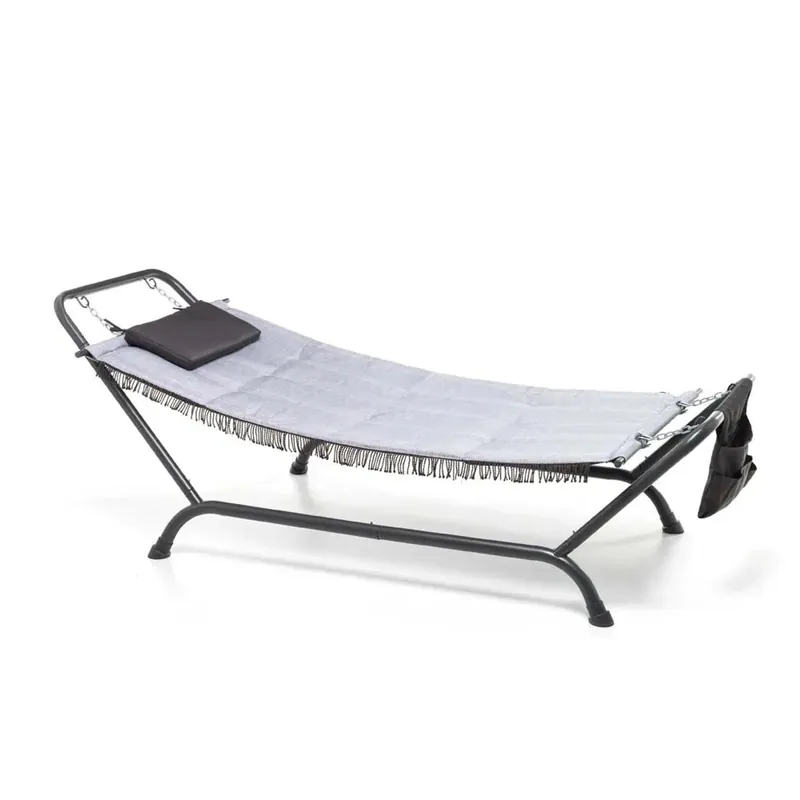 Betaalbaar Amaca Bali in poliestere grigio chiaro 230x98x82 cm