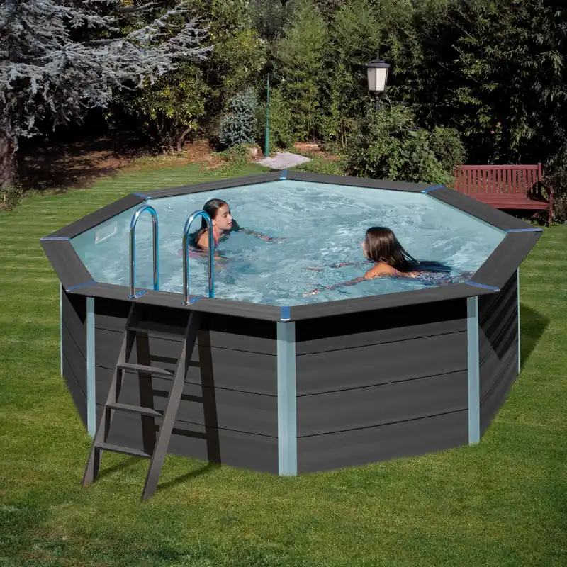 Gre piscina in composite rotonda Ø 410 cm x 124 cm Hoge Kwaliteit