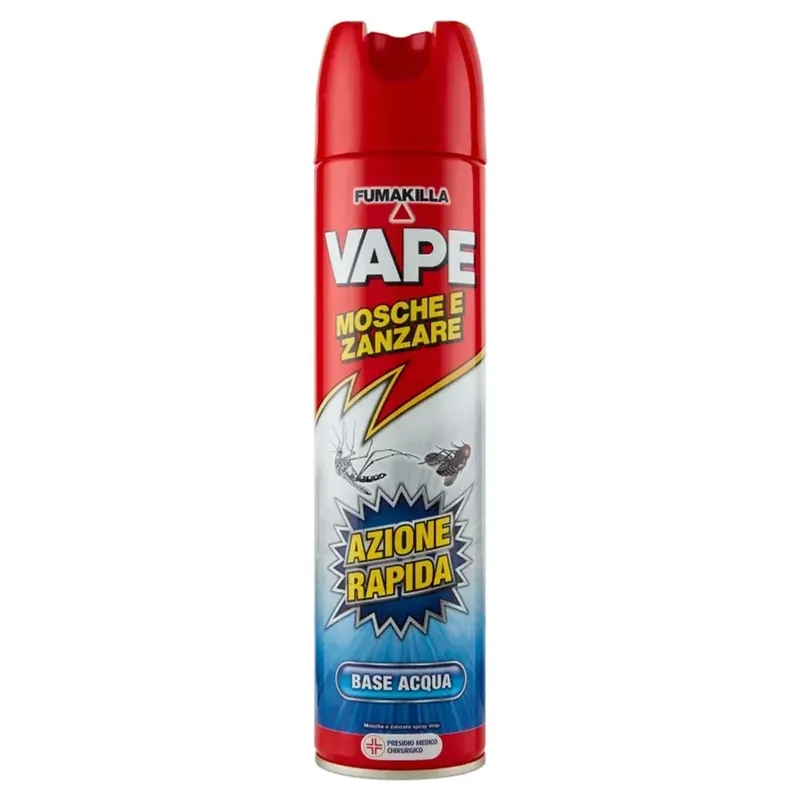 Lage Kosten Insetticida spray Stop Vape contro mosche e zanzare 400 ml