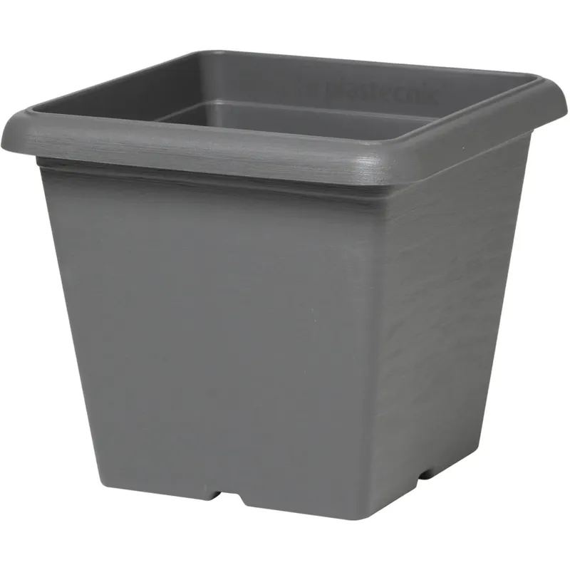 Seizoensaanbieding Vaso quadro Terrae 30 cm grigio fumo