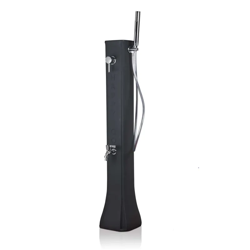 Doccia da giardino solare in polietilene nero 19 l Fabrieksprijs