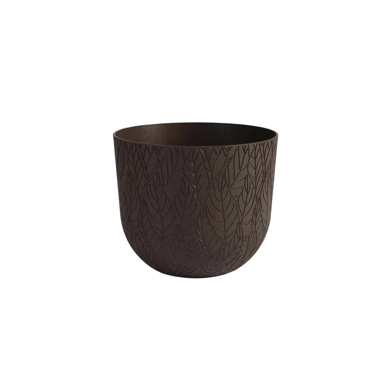 Vaso da esterno LEAFmood marrone 30 cm Koop Online