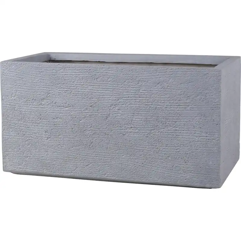 Express Levering Vaso rettangolare Concrete grigio 60x28x28 cm