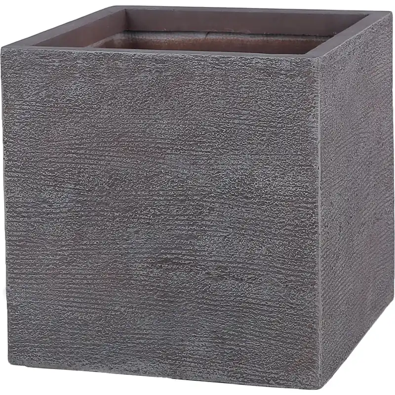 Vaso da esterno marrone 25 x 25 x 25 cm Direct Verzonden