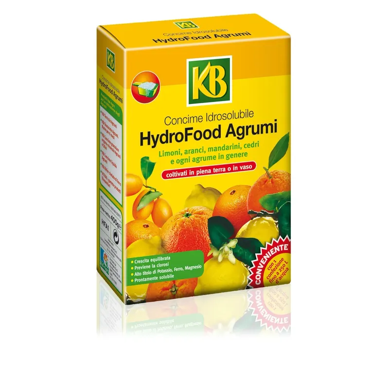 Concime per agrumi Hydrofood 400 g Gratis Retour