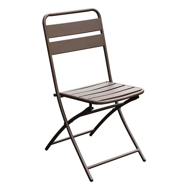 Finale Uitverkoop Sedia da giardino pieghevole in ferro a listelli