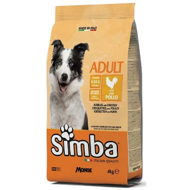 Tijdelijk Beschikbaar Crocchette per cani Simba Adult al pollo 10 kg