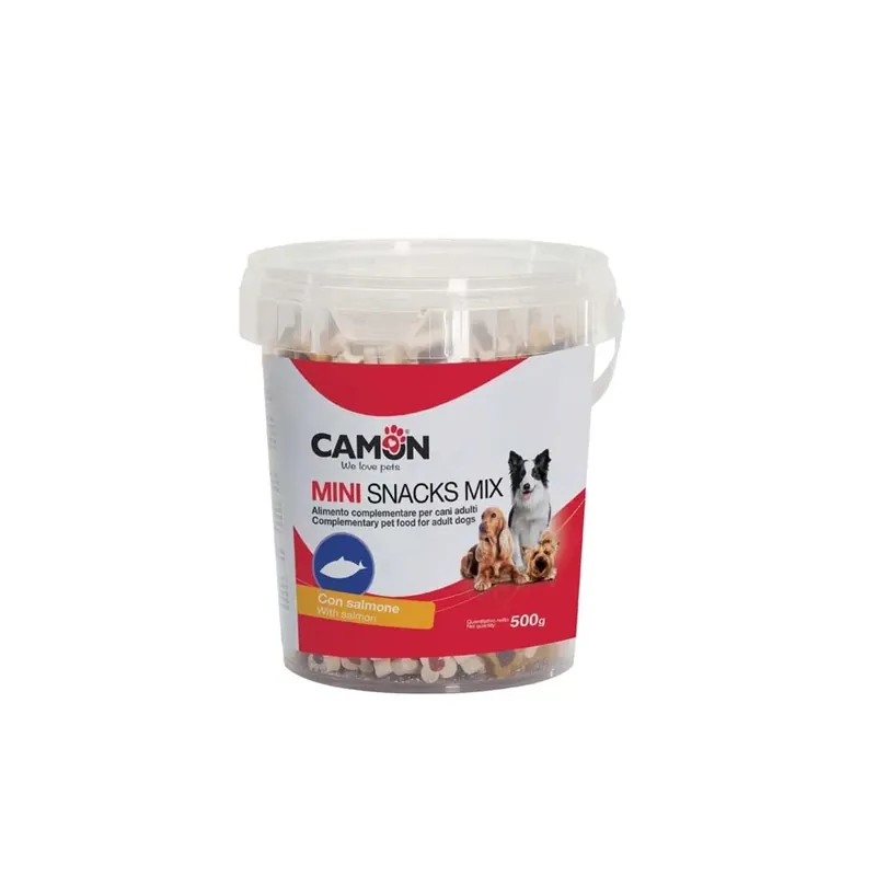 Koop Vandaag Mini snacks Mix Camon con salmone 500 g