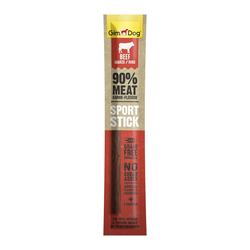 Hoge Kwaliteit Snack GimDog Sport Stick manzo 12 g