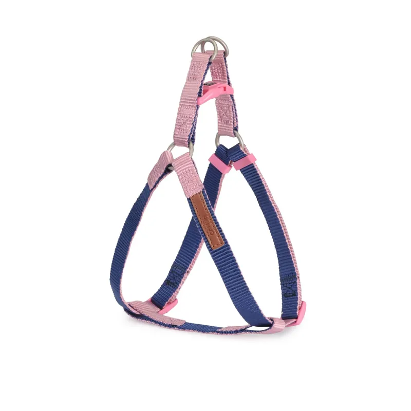 Superprijs Pettorina per cani regolabile Camon 25x600/1000 mm blu rosa