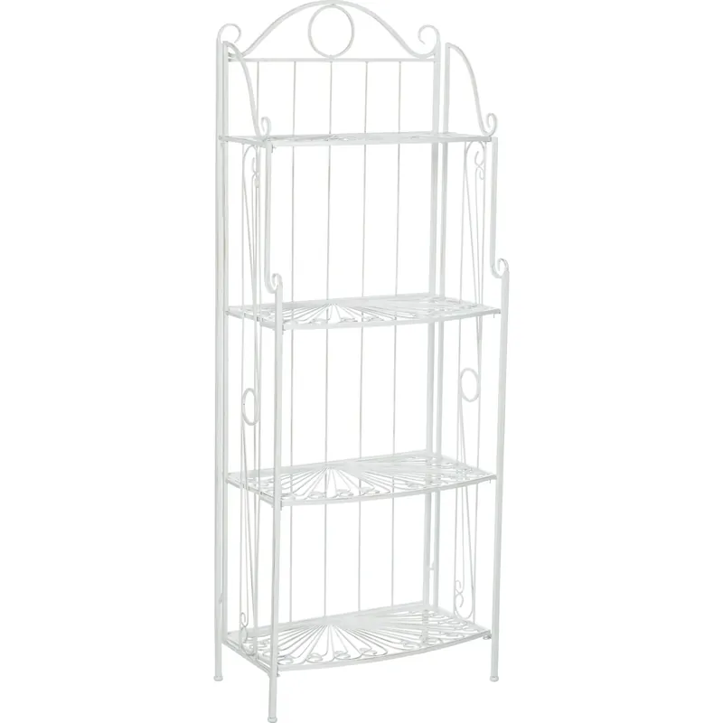 Scaffale per fiori in acciaio 57,5 cm x 36 cm x 153 cm Shop Nu