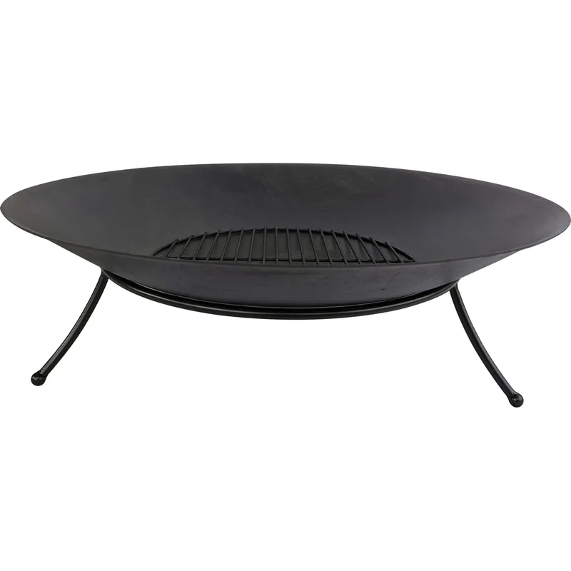 Braciere a carbonella in metallo nero D 56 x H 23 cm Express Levering