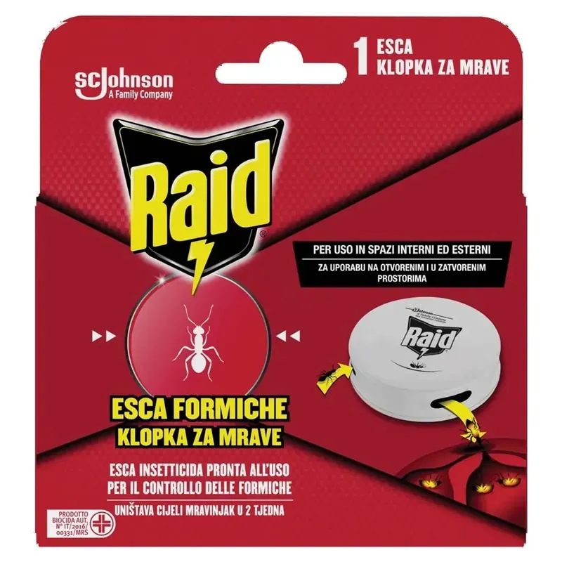 Nu Kopen Esca formiche Raid 1 pz rosso