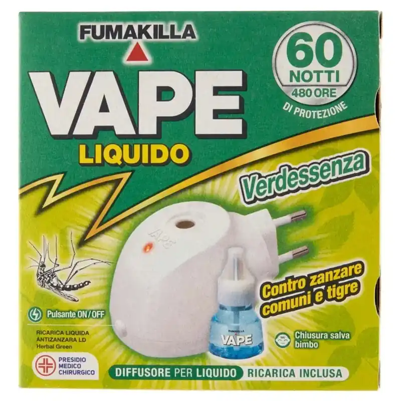 Antizanzare ricarica liquida Vape LD 30 ml Premium