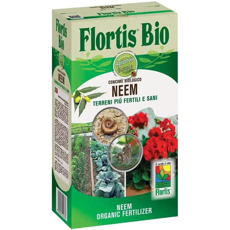 Concime universale per fiori organico azotato Flortis Neem 800 g Koop Vandaag