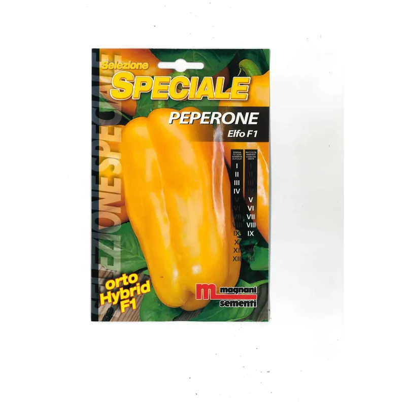 Semi ibridi peperone elfo 100 g Direct Verzonden
