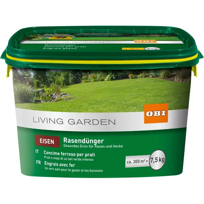 Concime universale per fiori base solfato di ferro OBI 7,5 kg Beperkte Voorraad