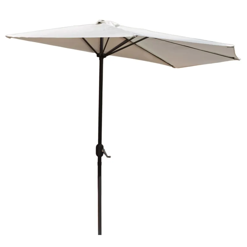 Op = Op Mezzo Ombrellone da giardino a palo centrale Ø 300 cm ecrù