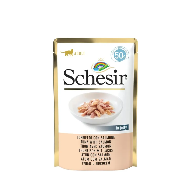 Cibo umido per gatti con Tonnetto e salmone 50 g Koop Vandaag