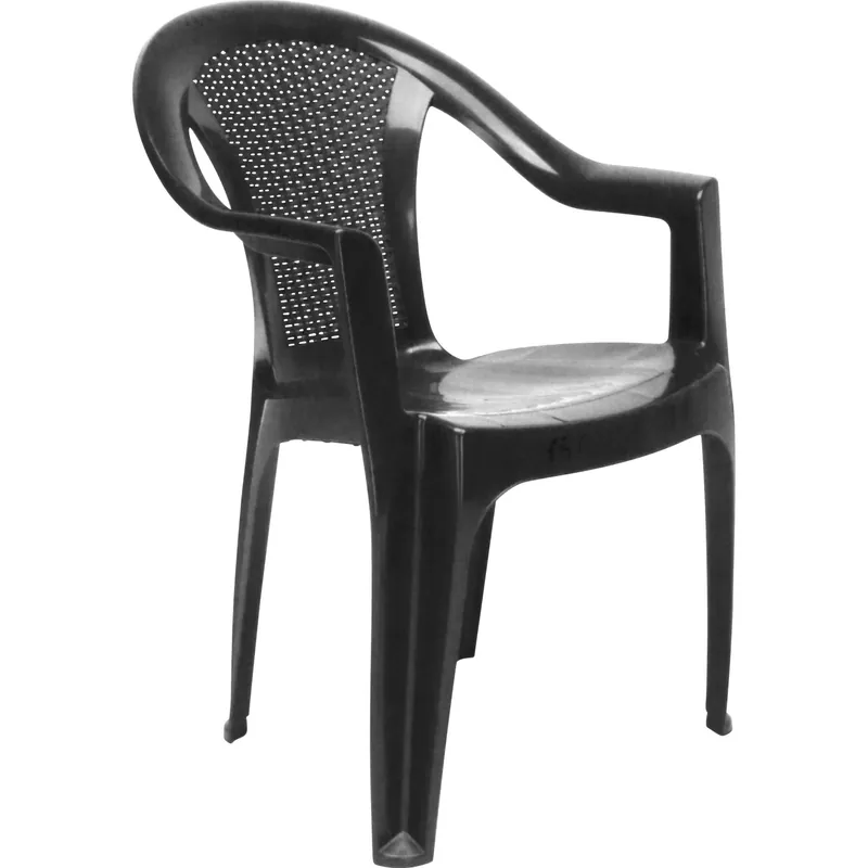 Koop Vandaag Grandsoleil poltrona Rattan Tressi antracite