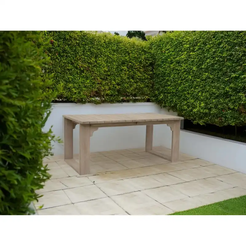 Speciale Aanbieding Tavolo allungabile da giardino Woodbury in legno 180/240x100xH75 cm