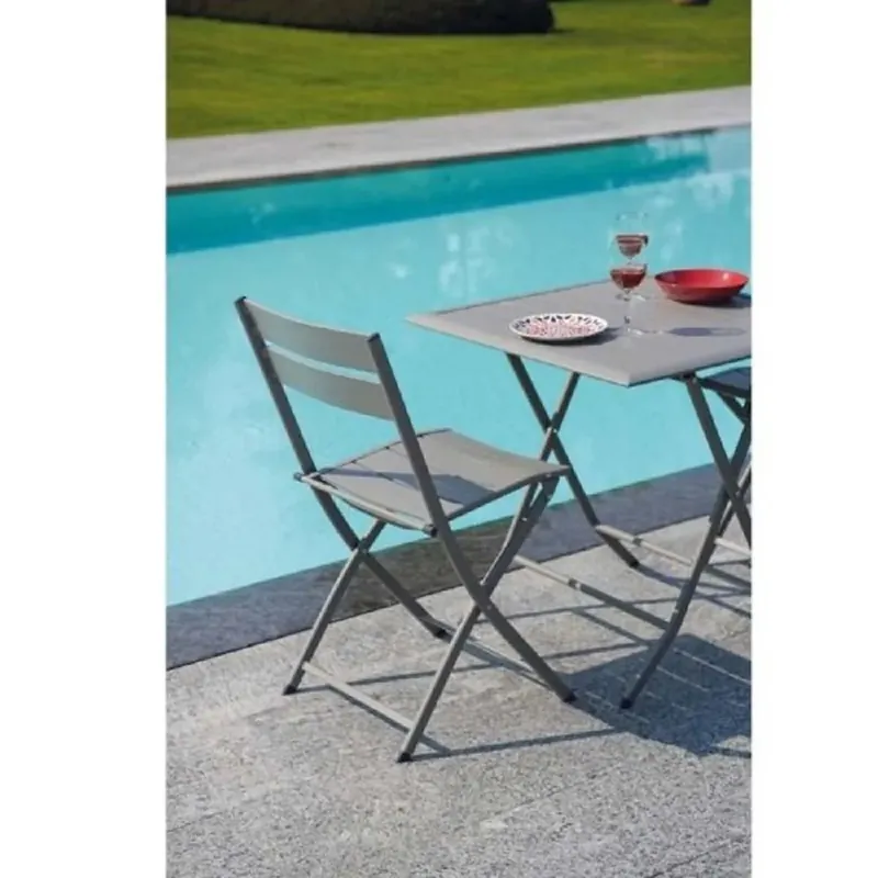 Beperkte Voorraad Tavolo da giardino in alluminio 60x60 cm