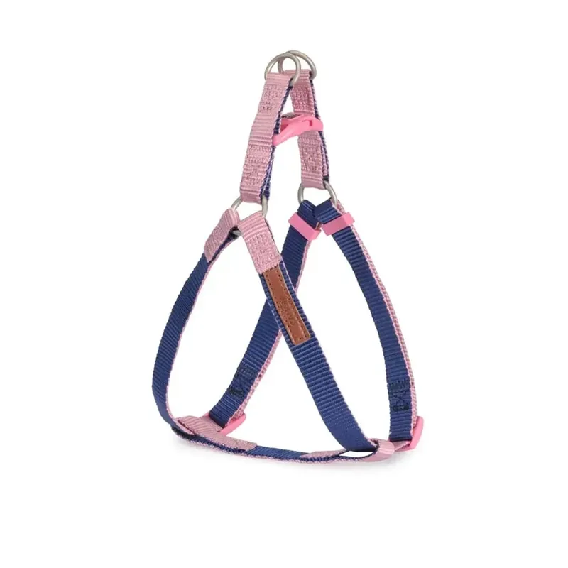 Gereduceerde Prijs Pettorina per cani 2 regolazioni One Touch blu-rosa 10x250/400 mm